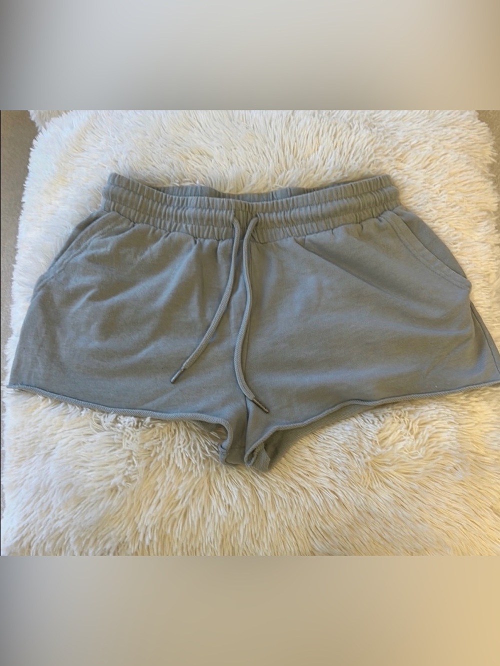 Garage grayish green casual shorts size S. Great condition.